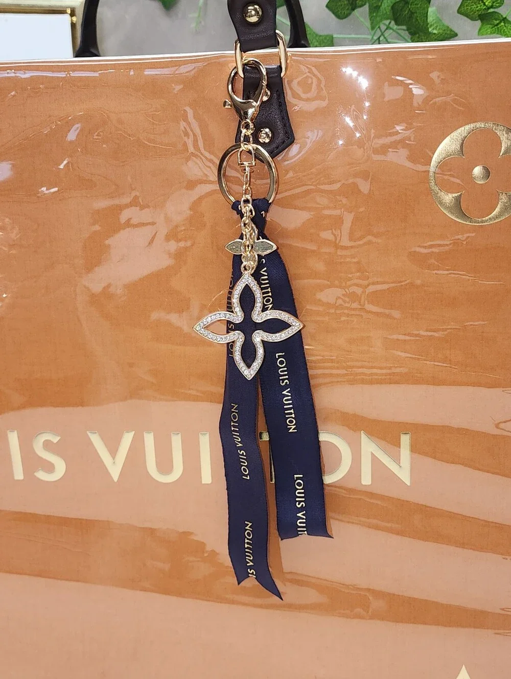 Authentic Louis Vuitton Shopping Bag In PVC Tote - Picture 8 of 12